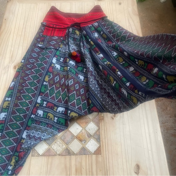 Boutique Boho/Hippie Harem/Drop Crotch Pants - Picture 8 of 12